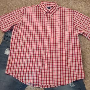 Arrow Plaid Button Down Collar Shirt . Size XL
